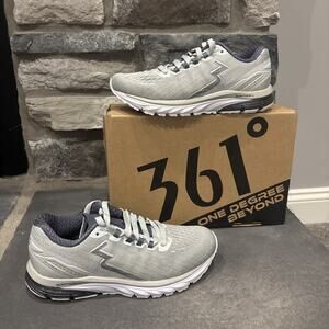 361 Degrees Strata 3 Oyster Mushroom/Granite Women's Size 5